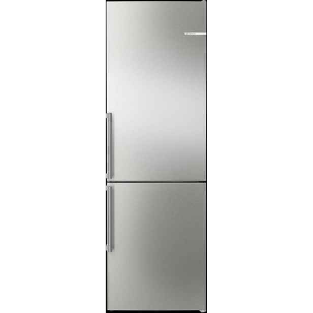 Bosch Serie 4 volně stojící chladnička s mrazákem 186 x 60 cm matná ocel KGN36VICT
