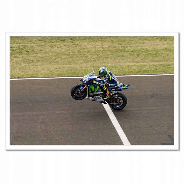 Plakáty v rámu 60x40 Valentino Rossi Motocykl