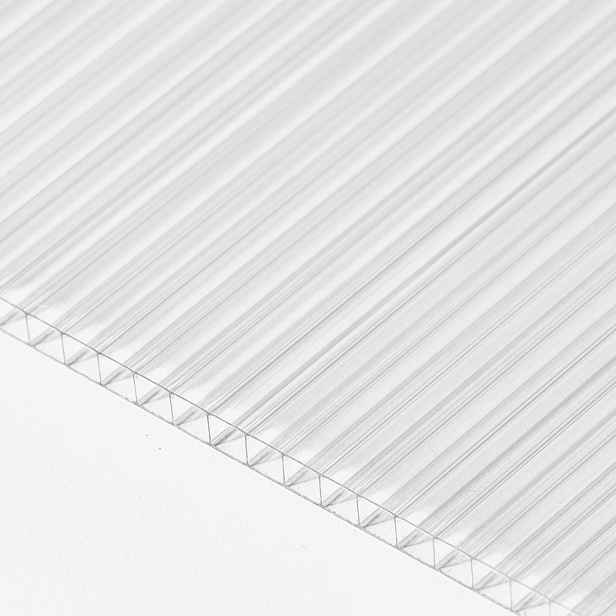 Deska polykarbonátová dutinková MULTICLEAR 4 BOX 2 WALL ULTRA 1UV čirá 1 050×3 000 mm