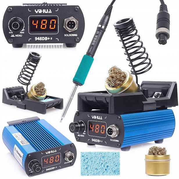 Pájecí Stanice Pro Pájecí Hroty T12 Yihua 948DB+II 75W LCD