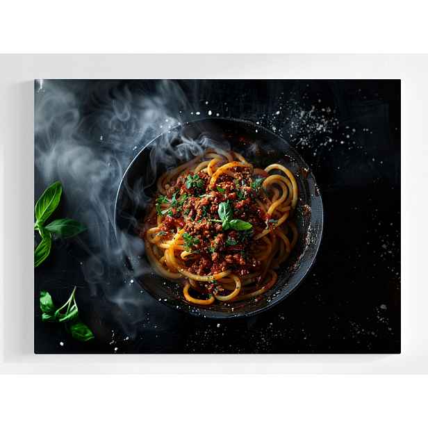 Plakát Kuchyně Itálie Vaření Špagety Bolognese 100x75