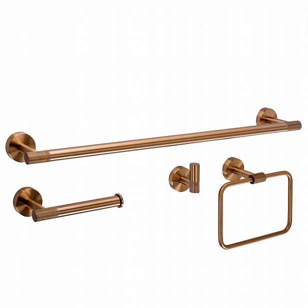 Rea Sada Koupelnového Kování Grid Brush Copper