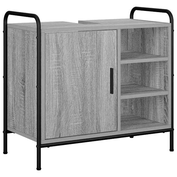 vidaXL Koupelnová skříň Šedý Sonoma 65,5 x 34 x 61 cm Kompozitní dřevo