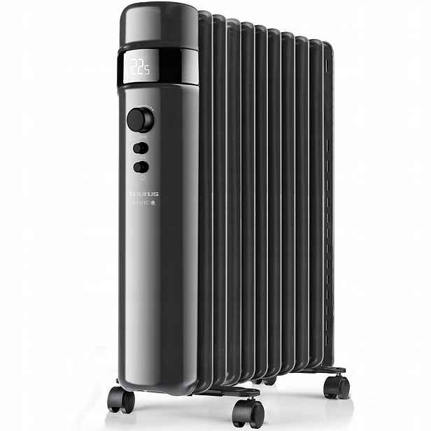 Olejový Elektrický Ohřívač 11 Žeber Termostat Časovač Taurus 2500 W