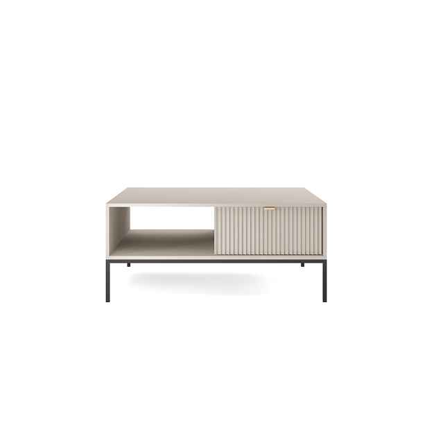 Piaski Konferenční stolek Nova 104 cm kašmír/černý