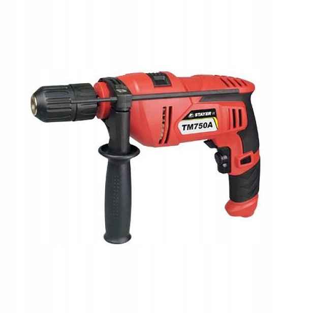 Vrtačka příklepová Tm 750 Ak, 750W, kufr, Stayer