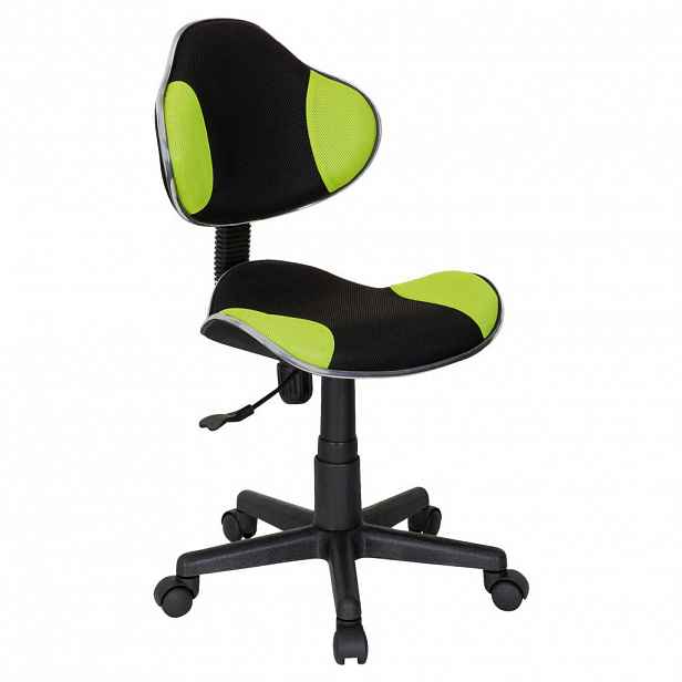 MID.YOU OTOČNÁ ŽIDLE PRO MLÁDEŽ, zelená, černá