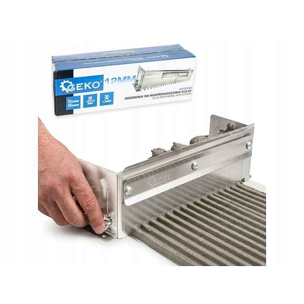 Nastavitelná zubová stěrka na lepidlo 345-585 mm, zub 12×12 mm G02286C