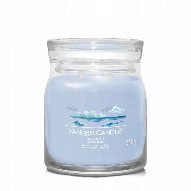 Ocean Air – Yankee Candle Signature – střední svíčka se dvěma knoty