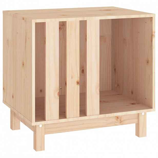 vidaXL Psí dům Přírodní 60 x 45 x 57 cm