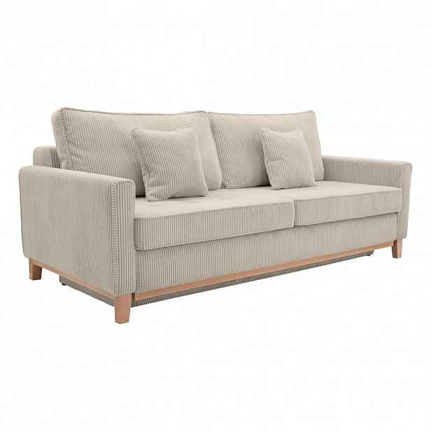 Fedve SOFA AVERIS s funkcí spaní, béžová