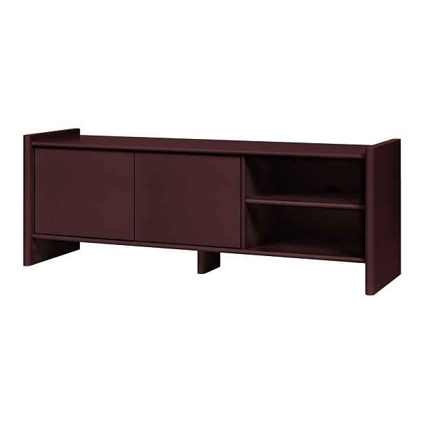 Vínový TV stolek 160x58x48 cm Rali – noo.ma