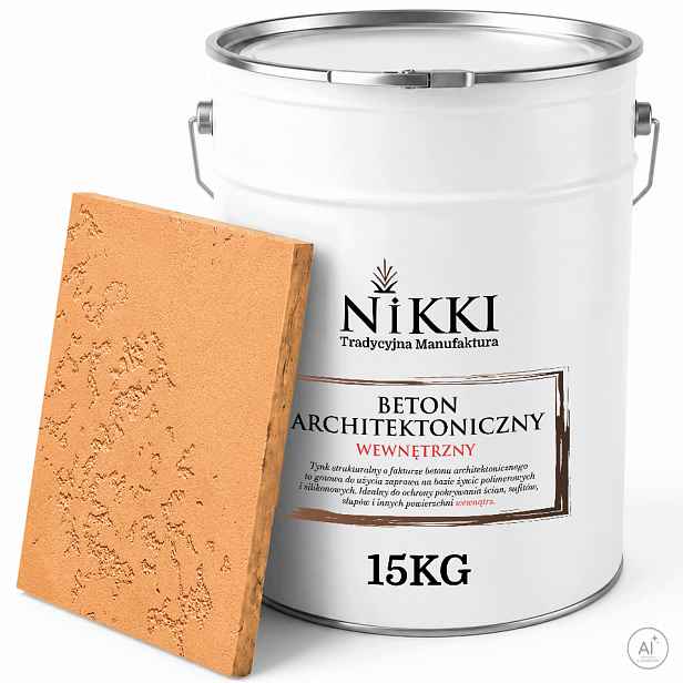 Dekorativní omítka s Betonu strukturou, vnitřní, 15 kg, karamelová, F596, výkonná