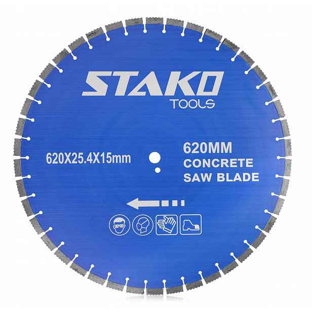 Diamantový Kotouč Pro Betonu 620 MM x 25,4 MM x 15 MM Stako Pro Řezačky