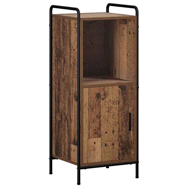 vidaXL Koupelnová skříň Staré dřevo 40 x 36 x 99,5 cm Kompozitní dřevo