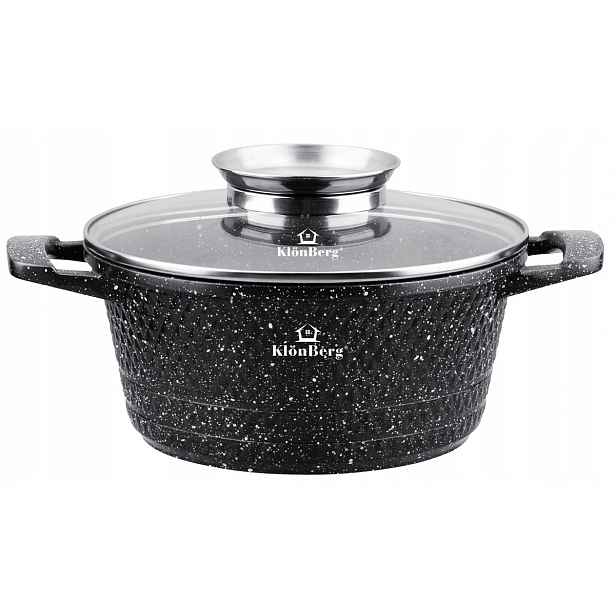 Hrnec Mramorový Zapékací Mísa Nepřilnavý Non Stick 22CM 3,2L Klonberg