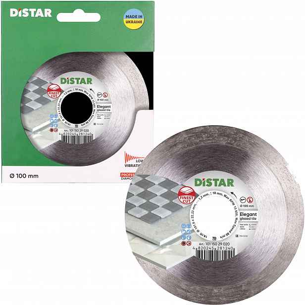 Diamantový Kotouč Distar Elegant 100 mm Gres Keramika na sucho