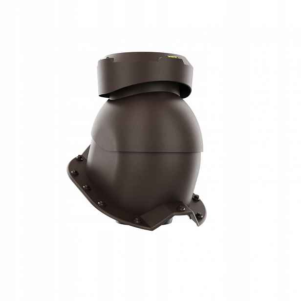 Kanalizační krbový ventilátor Trapez T35 Tmavě Hnědý 110, 8019 cm