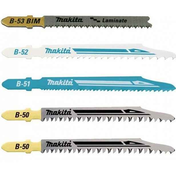 Makita - 5dílná sada pilových plátků, délka 75 mm B-48527