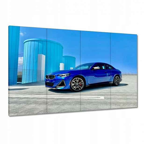 Obrazy 120x80 Modré Bmw Auto