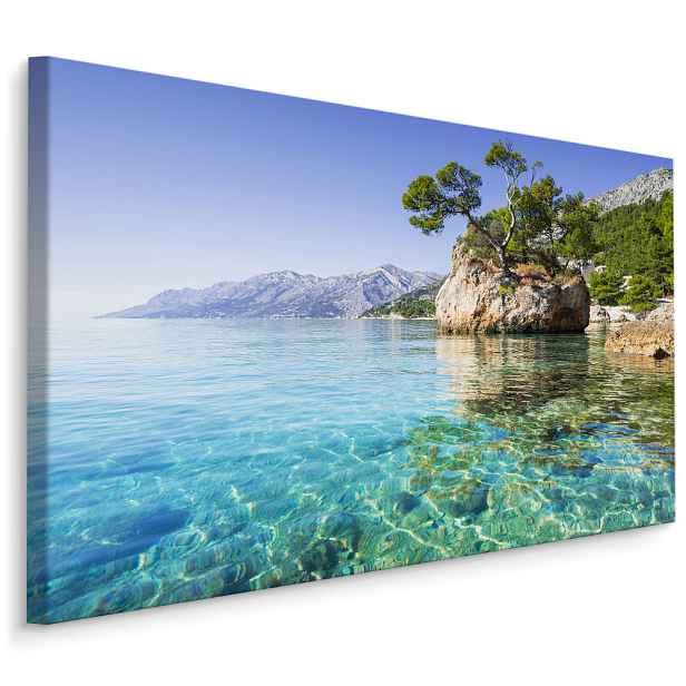 Plátno Makarská Riviéra, Chorvatsko Varianta: 100x70