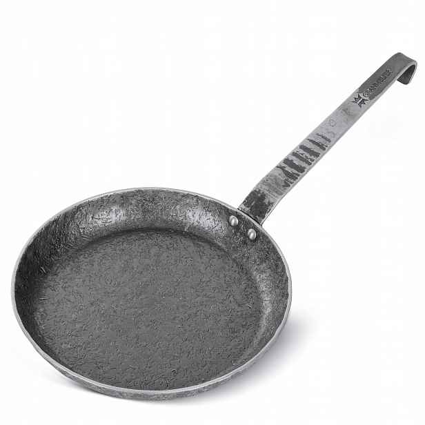 Železná pánev ocel kovaná ručně Granmelier Mia 24 cm bez povrchové úpravy