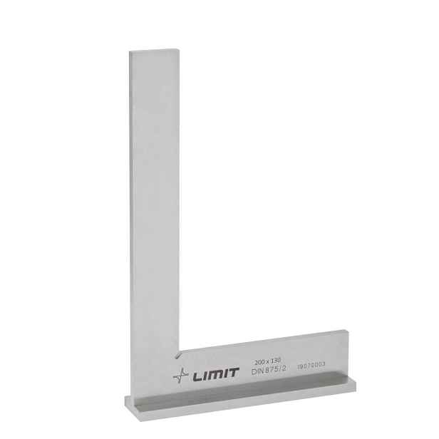 Ocelový úhelník s podstavcem 200 x 130 mm Din 875/2 Limit