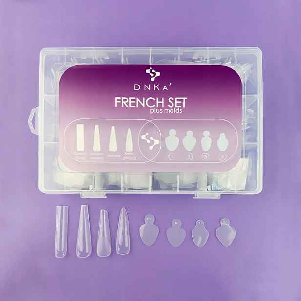 Horní formy a silikonové formy DNKa' French Set Plus Molds