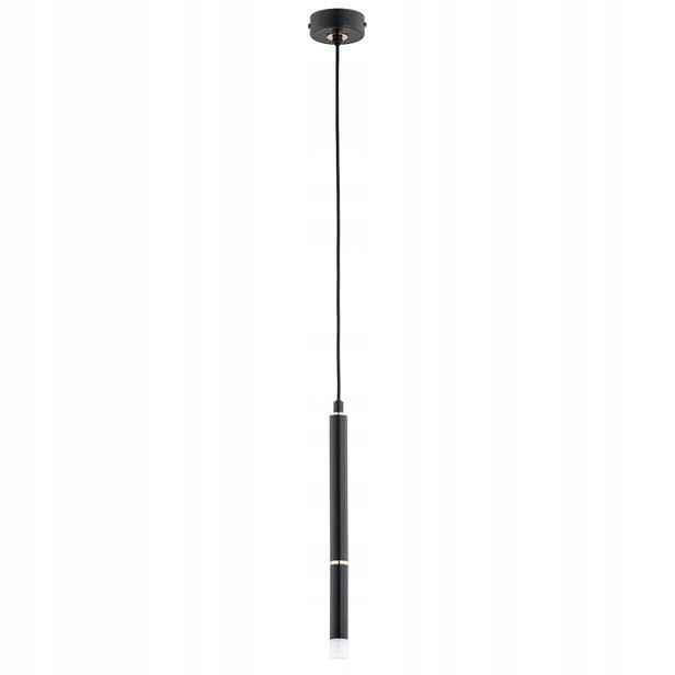 Závěsná lampa Derany 10W G9 černá-zlatá, moderní kov Alfa
