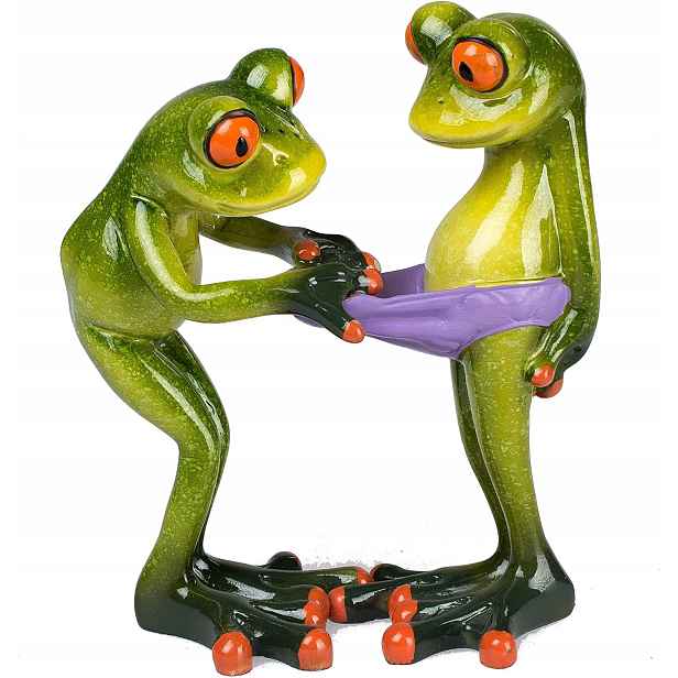 Figurky zábavné žabky originální dárek pro muže