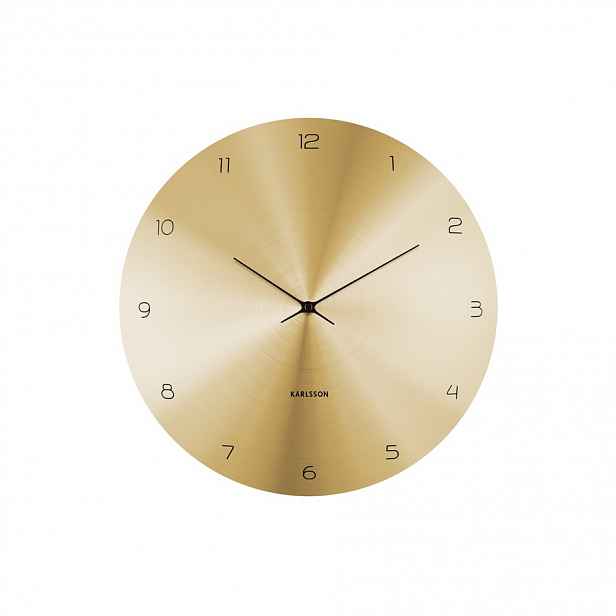 Karlsson 5888GD designové nástěnné hodiny