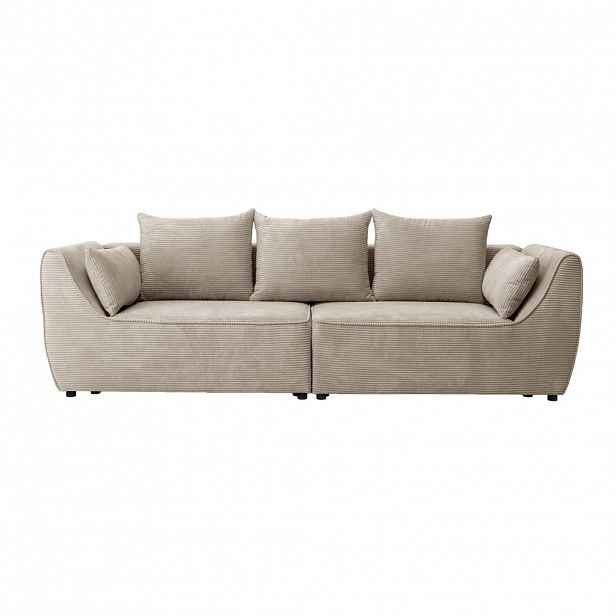 Fedve SOFA GRABO s funkcí spaní, krémová