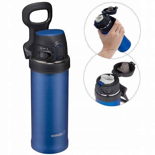 Termohrnek termoska Zojirushi SM-QAF48-AK 480 ml modrá na procházku