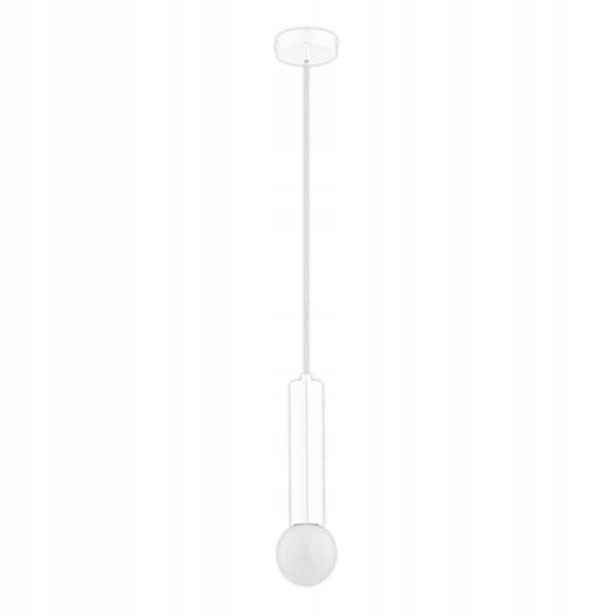 Závěsná lampa Bílá Jazz 1xE27 15W 90 cm Alfa ALF60914