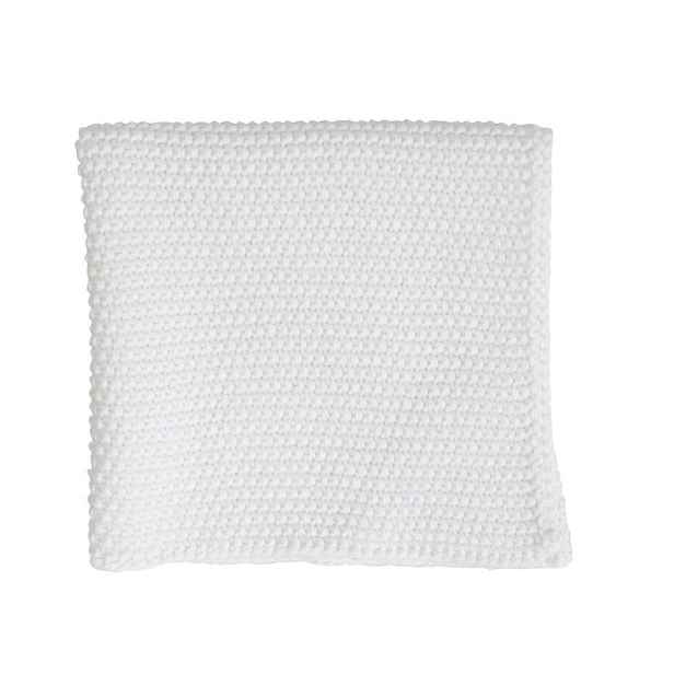 Krémová bavlněná mycí utěrka Pearlknit - 25*25 cm Chic Antique