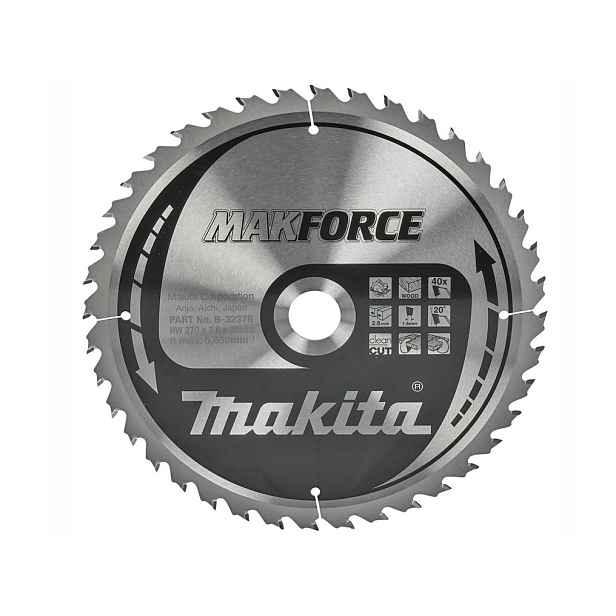 Makita Kotoučová Pila 270x30x40z Makforce Dřevo MB-32378