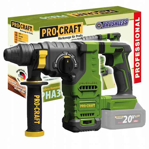 Příklepová vrtačka Procraft Sds Plus 0 W Makita Aku Pasuje