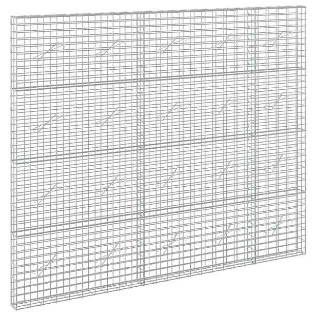 vidaXL Gabion s drátem 3,5 mm a síťkou 5x10 cm 250x10x200 cm