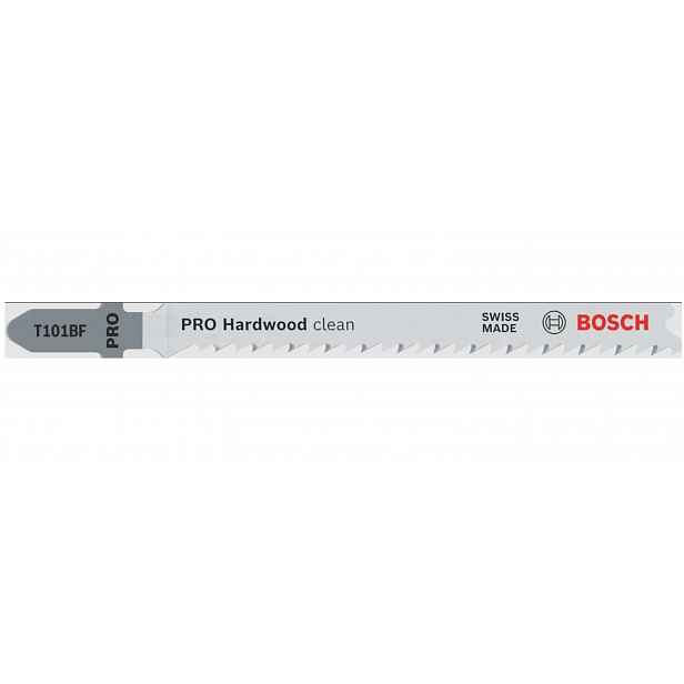 Bosch - Sada pilových plátků na dřevo 9 TPI, délka 100 mm, 5 ks 2608634234