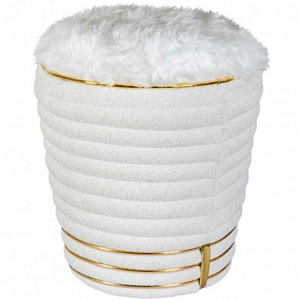 MID.YOU TABURET, textil, 42/50 cm