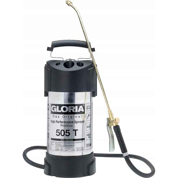 Nerezový tlakový postřikovač 5 l 6 bar 505 T Gloria