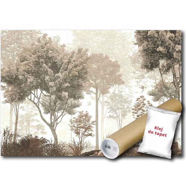 Vliesová fototapeta Les Park Podzim 208x146