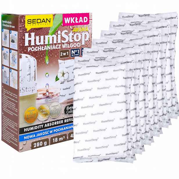 Humistop Vložka Do Pohlcovače Vlhkosti Bavlna 6x