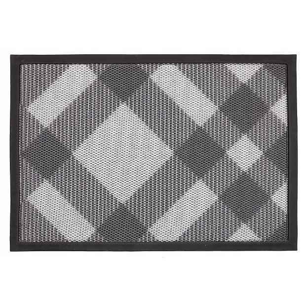 60X90 Stěrač 3D Síťovina S Okrajem, Ozdobný Okraj, Protiskluzový