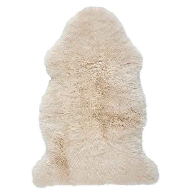 Linea Natura OVČÍ KOŽEŠINA, 60/90-95 cm, krémová
