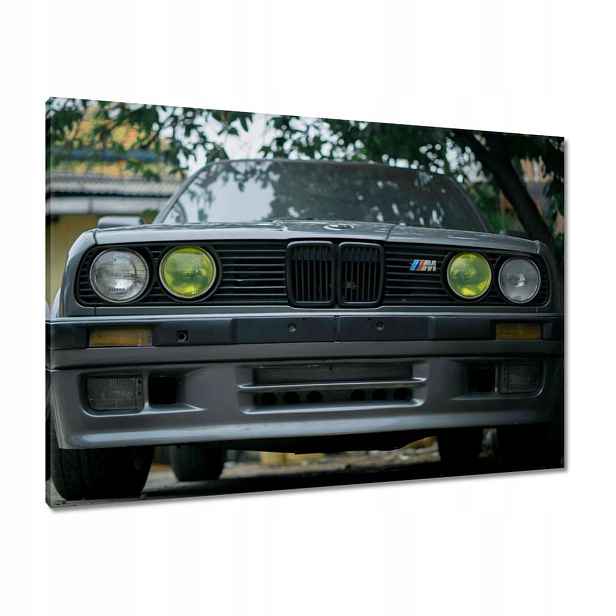 Obrazy 100x70 Šedé auto Bmw