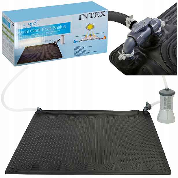 Solární podložka do bazénu Ohřívač bazénové vody Intex 28685