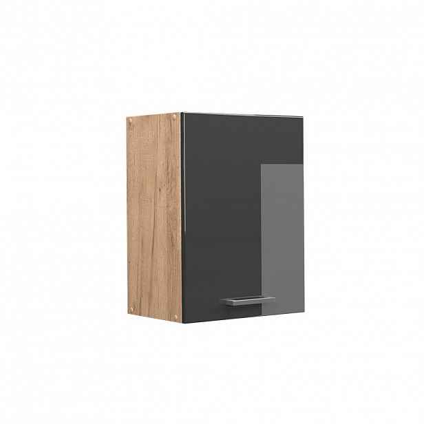 Vicco VĚŠÁK NA STĚNU R-Line Antracitový vysoký lesk 45 cm