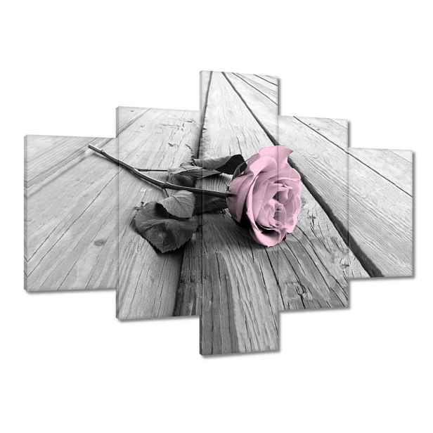 Obrazy 100x70 Pudrová růžová Old pink Rose