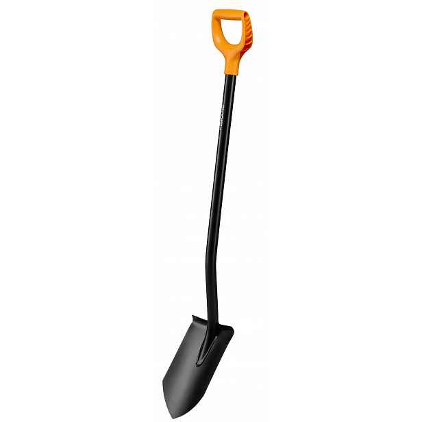 Fiskars Solid Kovový rýč ostrá pro kopání zeminy a kořenů dlouhá